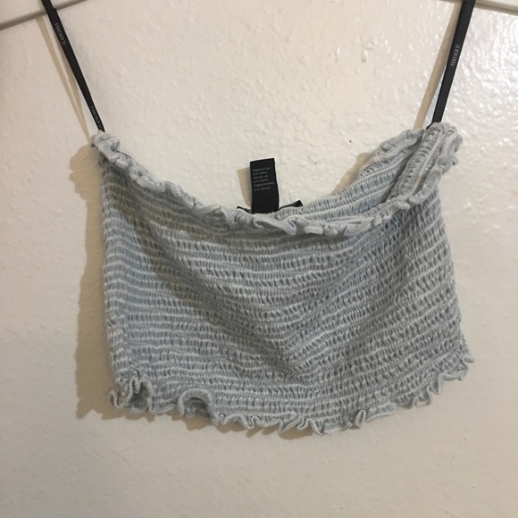 Strapless striped tube top - Picture 1 of 1